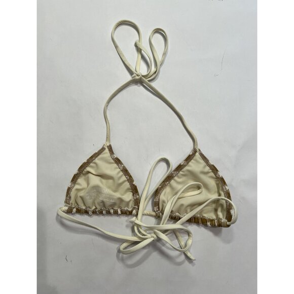 TEA YOU Demi Bikini Top in Golden Oar - Picture 4 of 5